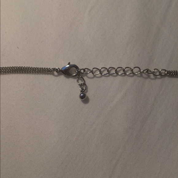 Dual Heart Crystal Necklace - Picture 3 of 3